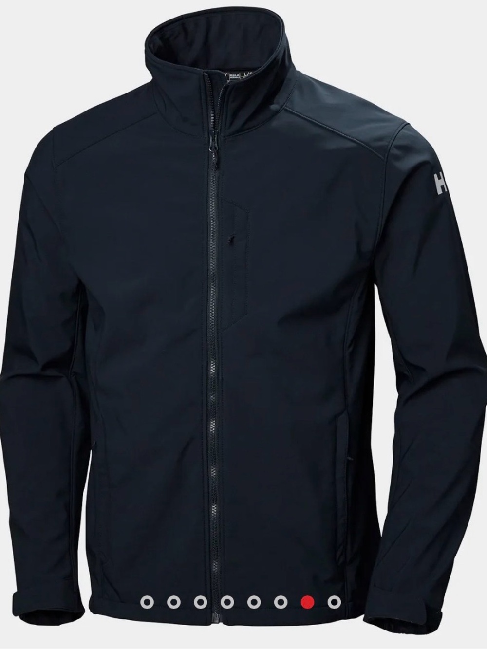 Helly Hansen Men’s Paramount Soft Shell Jacket in Navy Blue Size XL